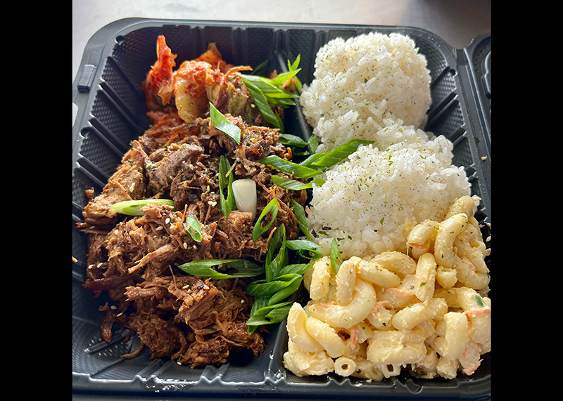 lei aloha hawaiian bbq plate lunch shoyu chicken