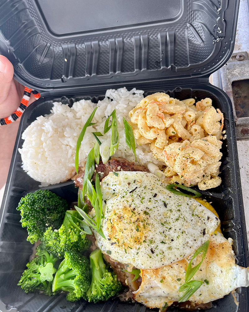 lei aloha hawaiian bbq plate lunch chicken